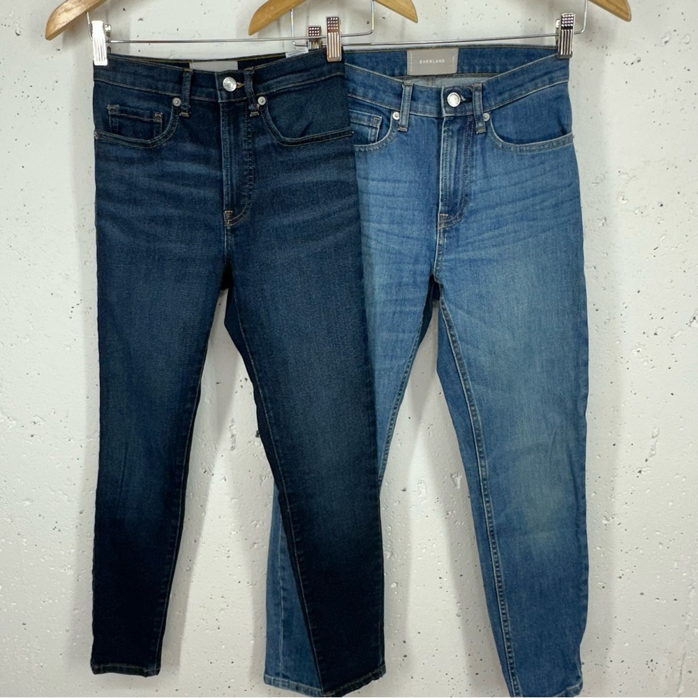 Everlane Lot of 2 Women’s size 24 High Rise Ankle Jeans